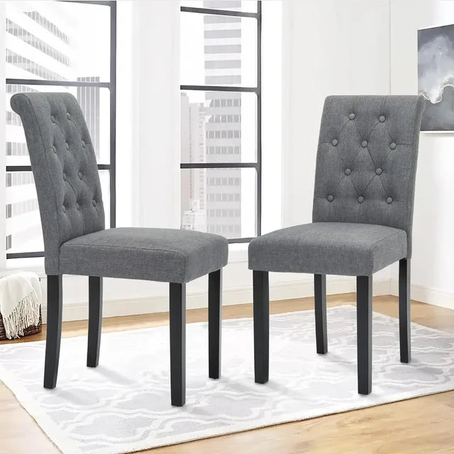Tufted Fabric Chair