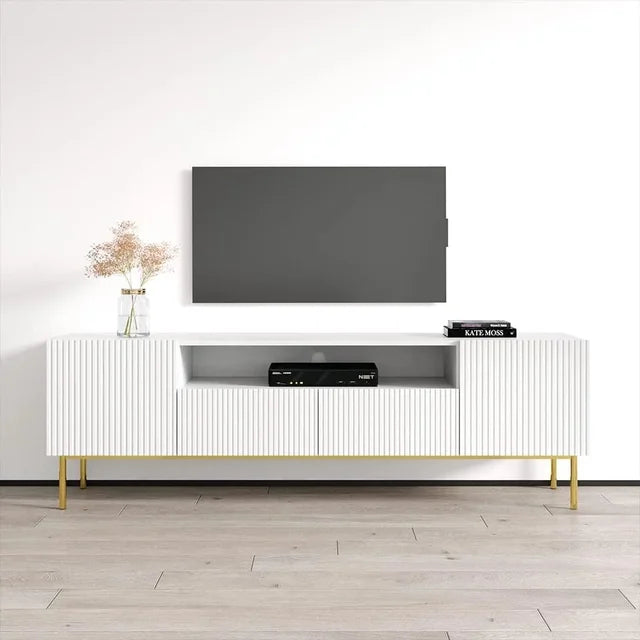 White TV Stand
