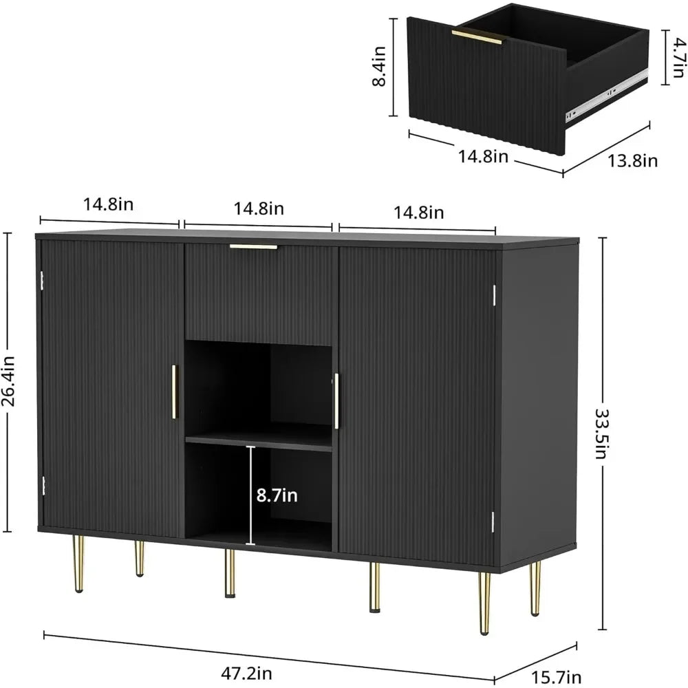 Black Bar Cabinet