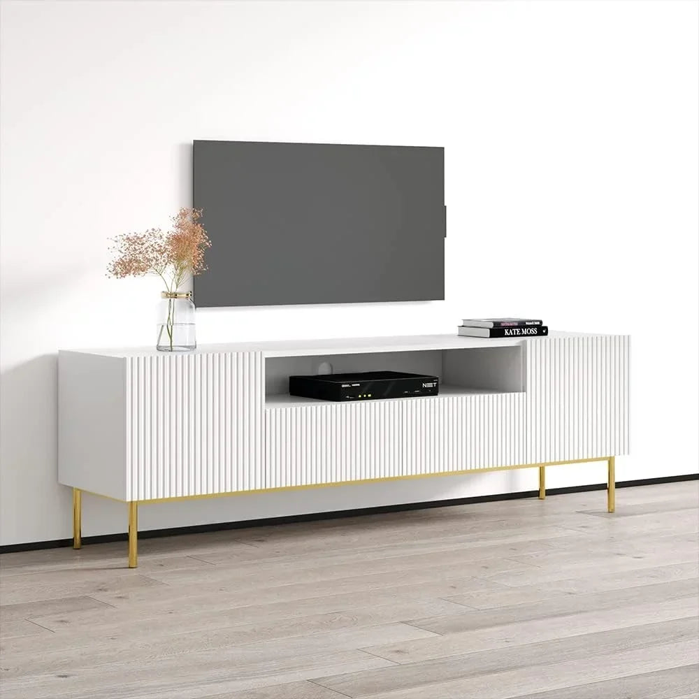 White TV Stand