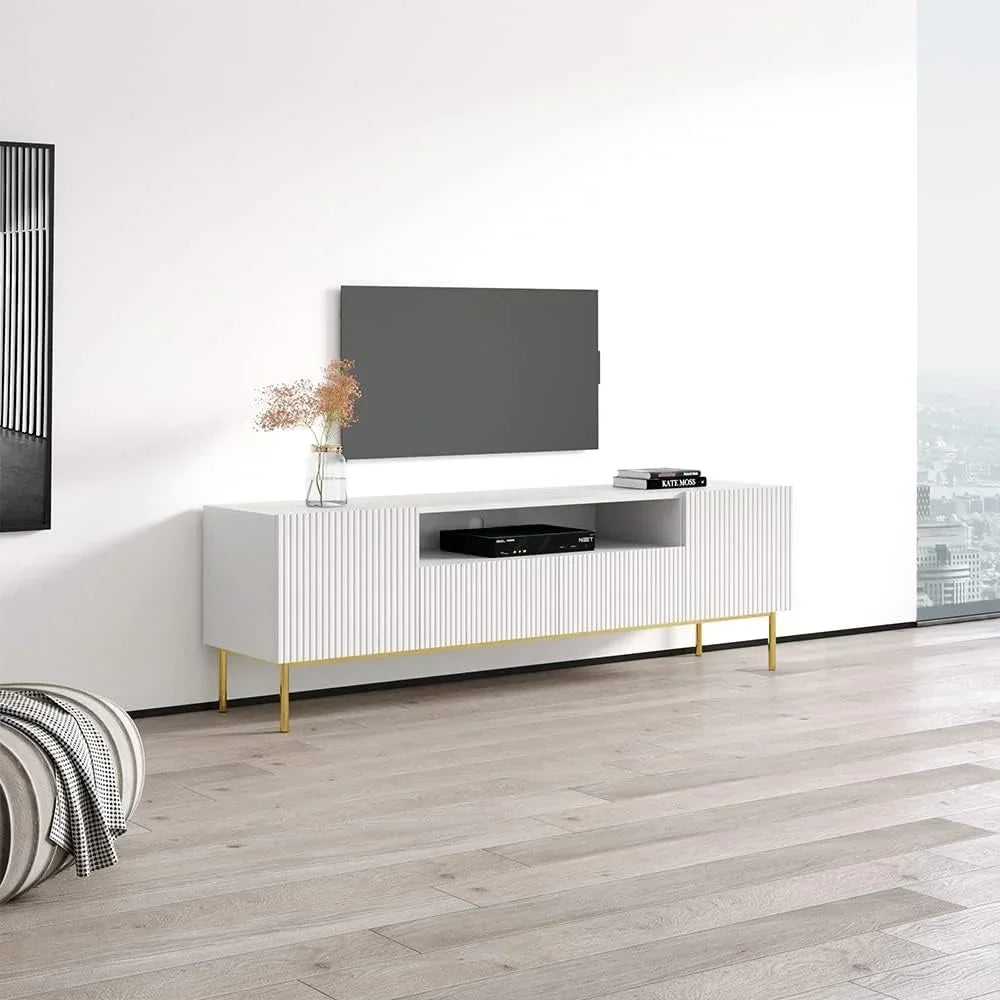 White TV Stand