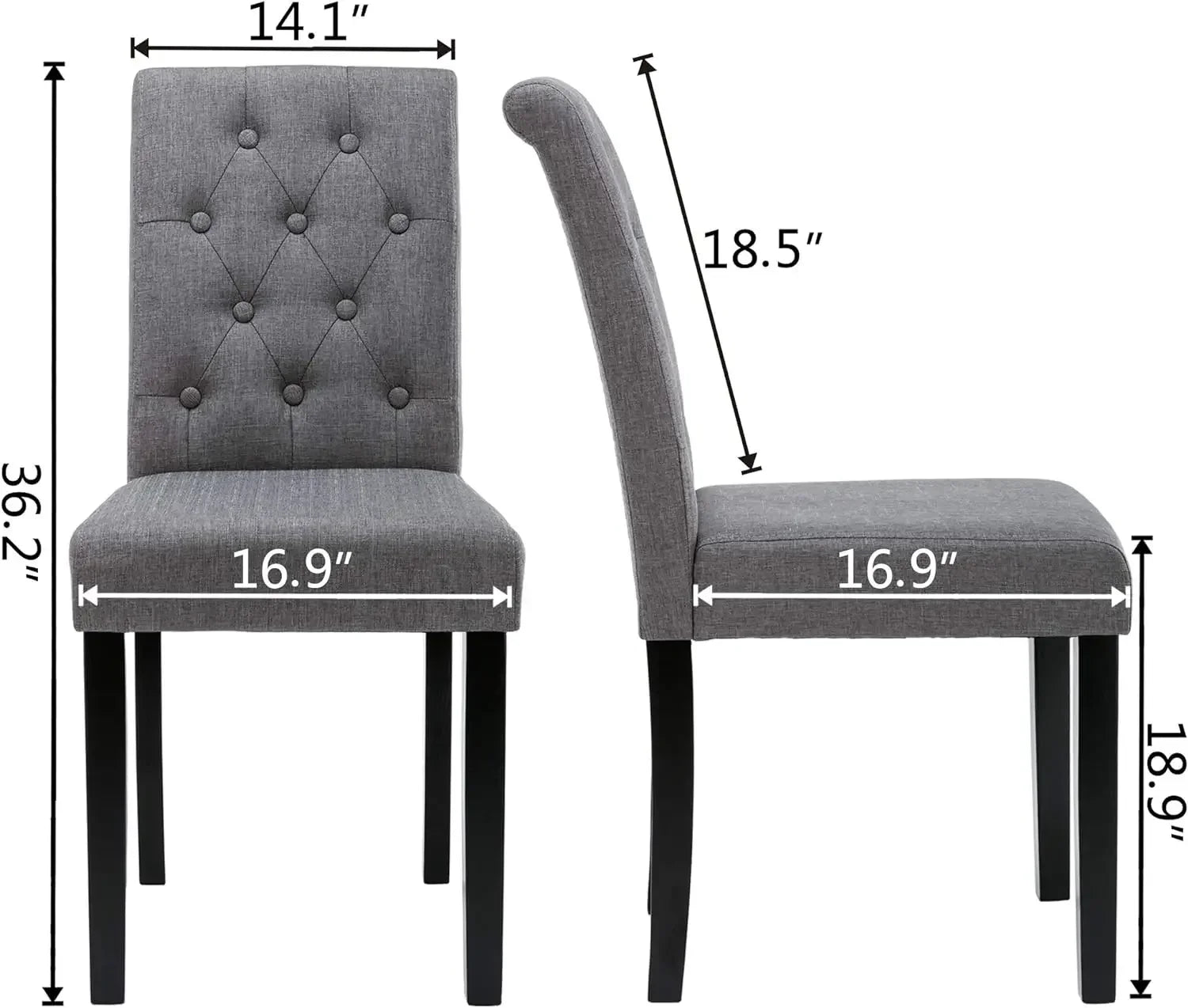 Tufted Fabric Chair