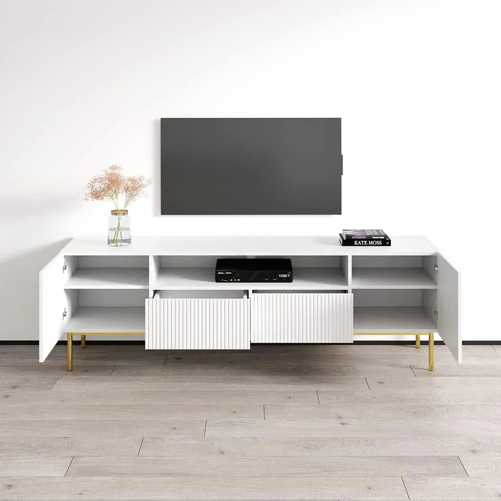 White TV Stand